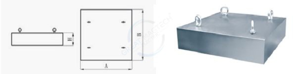 Specifications of Suspended Plate Magnet Specifications of Suspended Plate Magnet